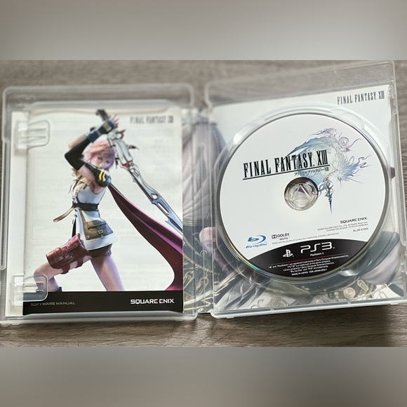 Final Fantasy XIII Japan Import Complete with Manual - Picture 3 of 3
